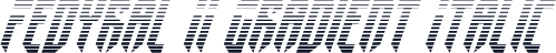 Fedyral II Gradient Italic