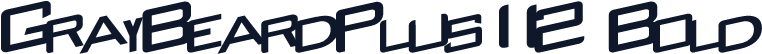 GrayBeardPlus112 Bold