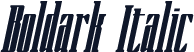 Boldark Italic