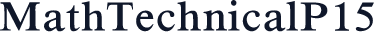 MathTechnicalP15