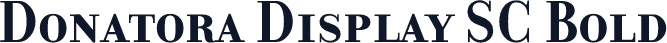 Donatora Display SC Bold