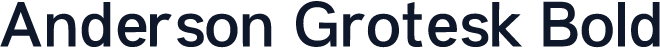 Anderson Grotesk Bold