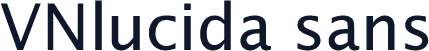 VNlucida sans