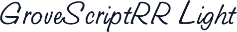 GroveScriptRR Light
