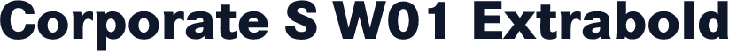 Corporate S W01 Extrabold