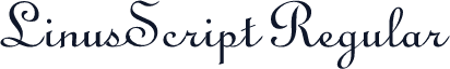 LinusScript Regular