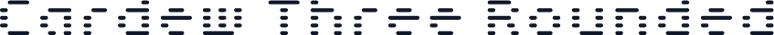 Cardew Three Rounded