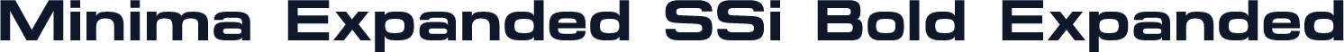 Minima Expanded SSi Bold Expanded
