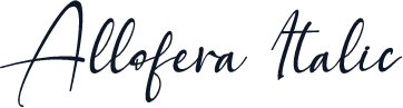 Allofera Italic