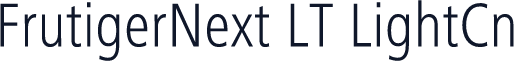 FrutigerNext LT LightCn