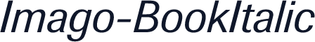 Imago-BookItalic