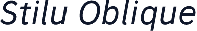 Stilu Oblique