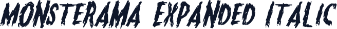 Monsterama Expanded Italic