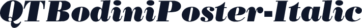 QTBodiniPoster-Italic