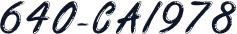 640-CAI978