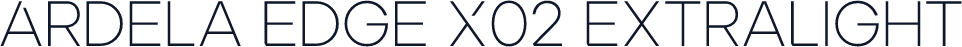 Ardela Edge X02 ExtraLight