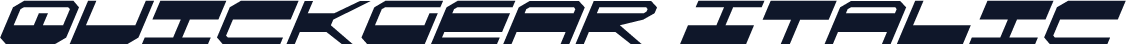 QuickGear Italic