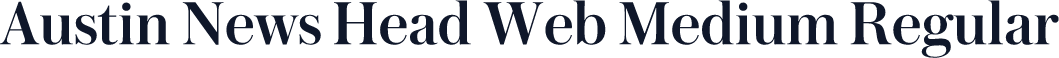 Austin News Head Web Medium Regular