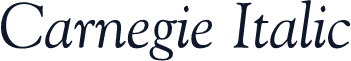 Carnegie Italic