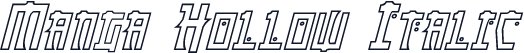 Manga Hollow Italic