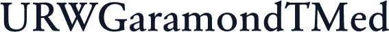 URWGaramondTMed