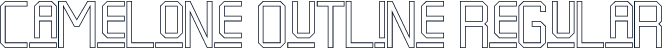 Camelone Outline Regular