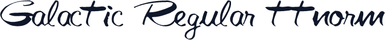 Galactic Regular ttnorm
