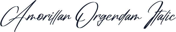 Amorillan Orgendam Italic