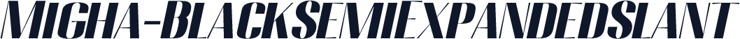 Migha-BlackSemiExpandedSlant