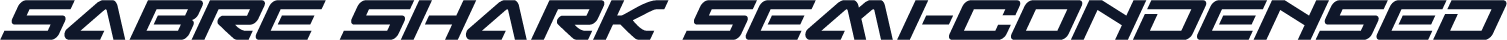 Sabre Shark Semi-Condensed