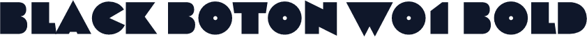 Black Boton W01 Bold