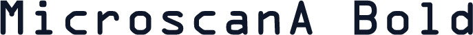 MicroscanA Bold