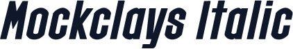 Mockclays Italic