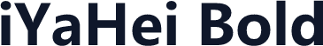 iYaHei Bold