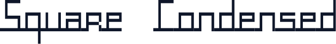 Square Condensed