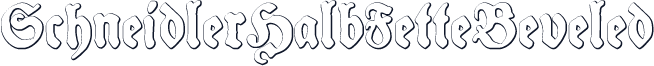 SchneidlerHalbFetteBeveled