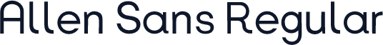 Allen Sans Regular