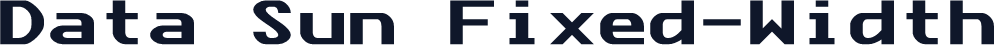 Data Sun Fixed-Width