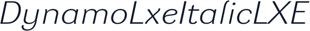 DynamoLxeItalicLXE