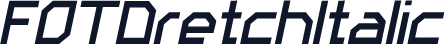FOTDretchItalic