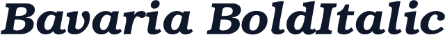 Bavaria BoldItalic