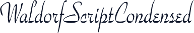 WaldorfScriptCondensed