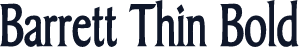 Barrett Thin Bold