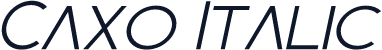 Caxo Italic