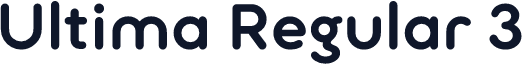 Ultima Regular 3