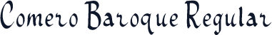 Comero Baroque Regular