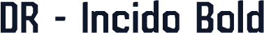 DR - Incido Bold