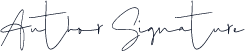 Author Signature