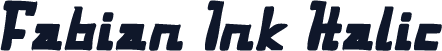 Fabian Ink Italic