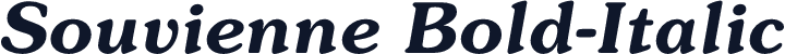 Souvienne Bold-Italic